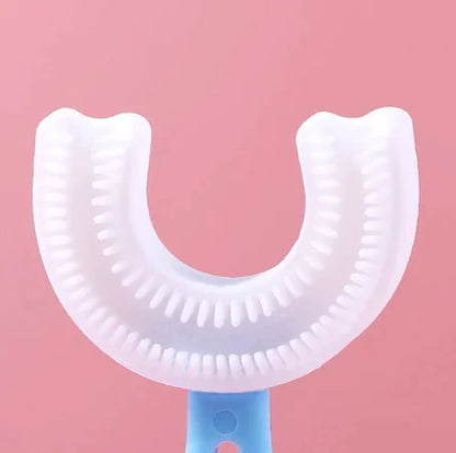 Escova Dental Macia Infantil 360° Em Forma De U